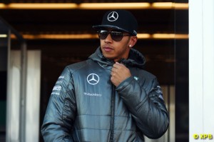 Hamilton had to settle for second on the grid